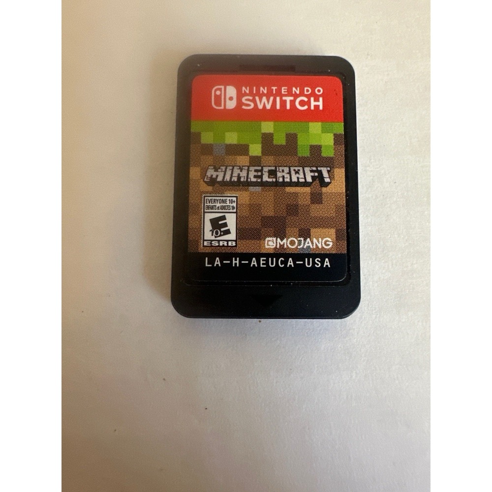 Minecraft Nintendo Switch Game Cartridge Only Untested Authenti